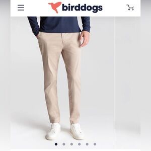 Birddogs Men's Stretch Khakis Slim Fit